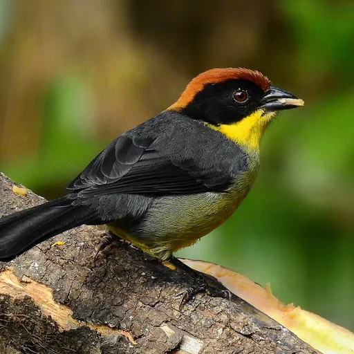 Yellow-breasted Brushfinch (Atlapetes latinuchus)