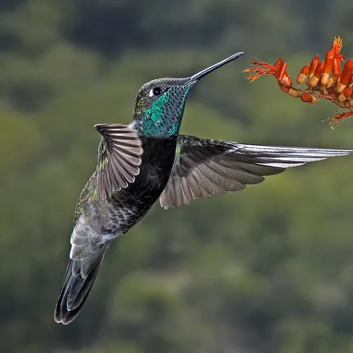 Rivoli's Hummingbird (Eugenes fulgens)