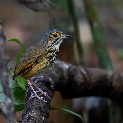 Alta Floresta Antpitta (Hylopezus whittakeri)