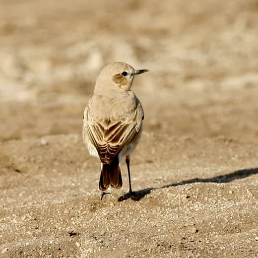 Isabelline Wheatear (Oenanthe isabellina)