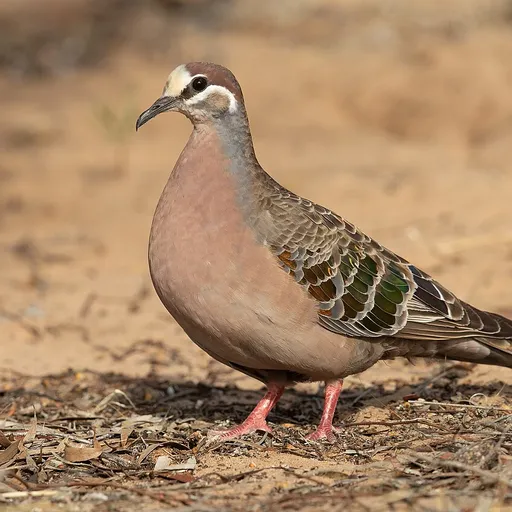 Common Bronzewing (Phaps chalcoptera)
