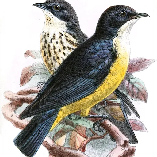 Sharpe's Starling (Pholia sharpii)