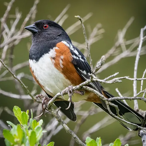 Spotted Towhee (Pipilo maculatus)