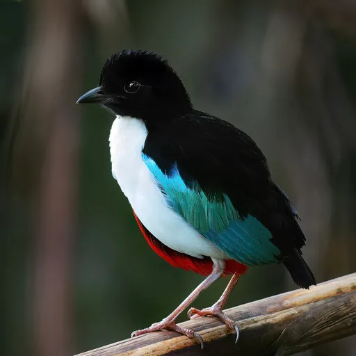 Ivory-breasted Pitta (Pitta maxima)