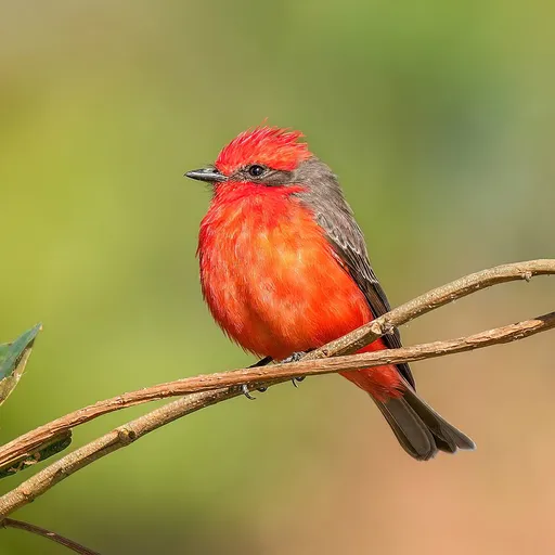 Scarlet Flycatcher (Pyrocephalus rubinus)
