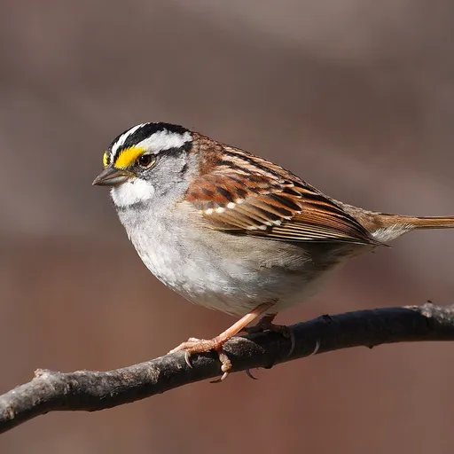 White-throated Sparrow (Zonotrichia albicollis)